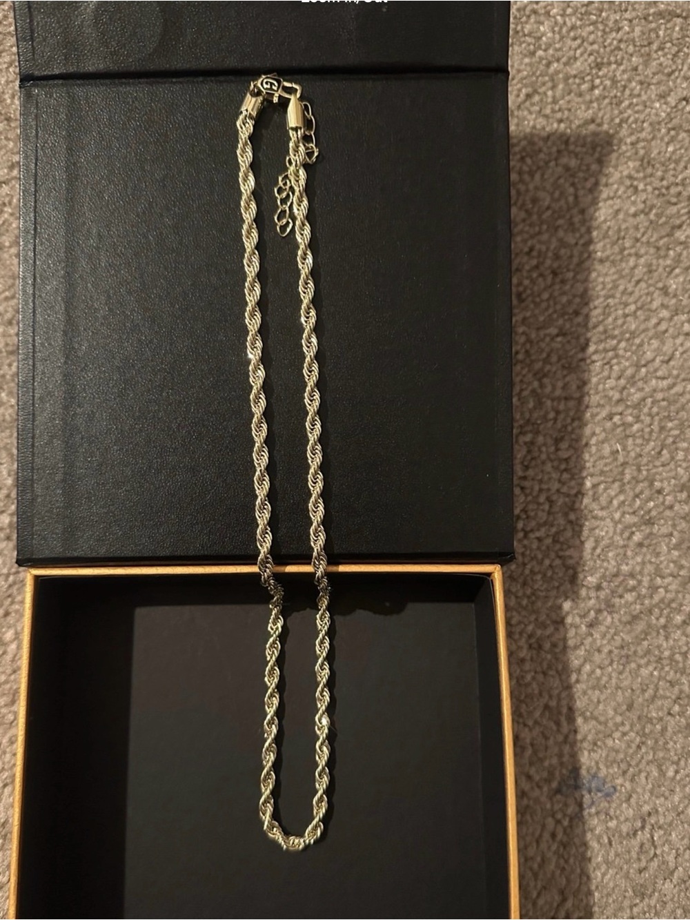 Gold Rope Chain Necklace (4mm, 18–20”) – GLD - Picture 4 of 9
